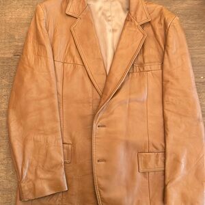Vintage Cresco Size 46 Western Leather Jacket